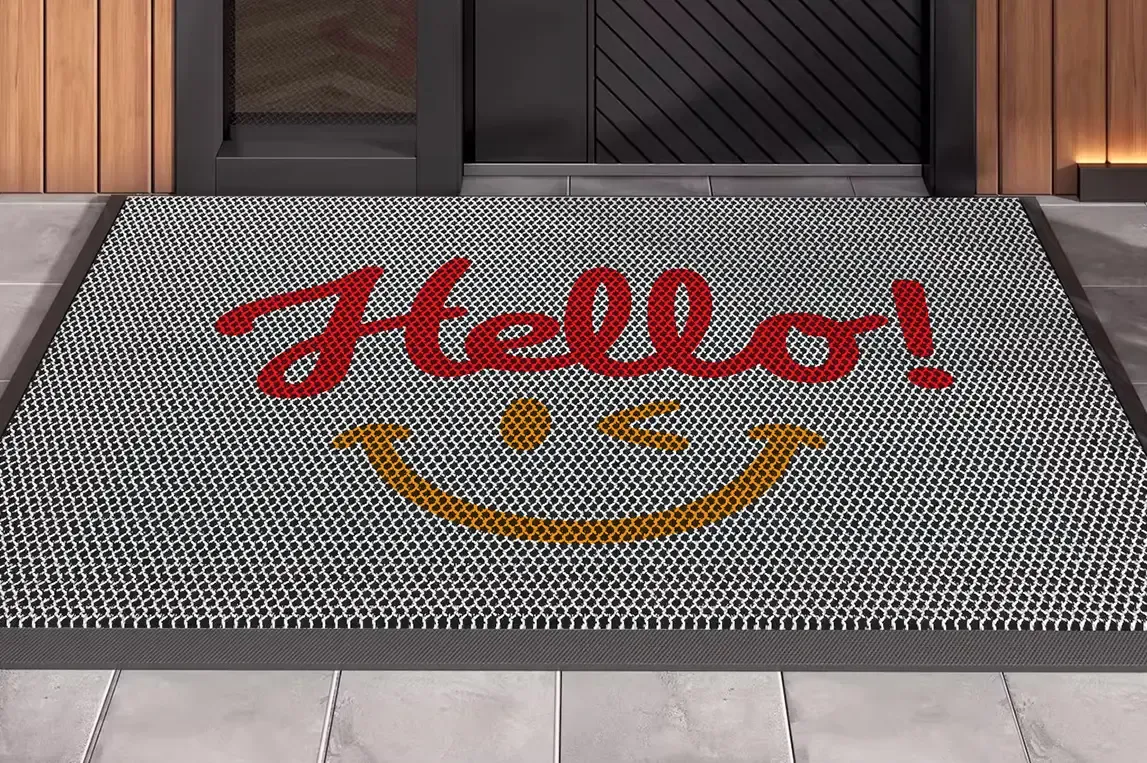 PVC floor mat with