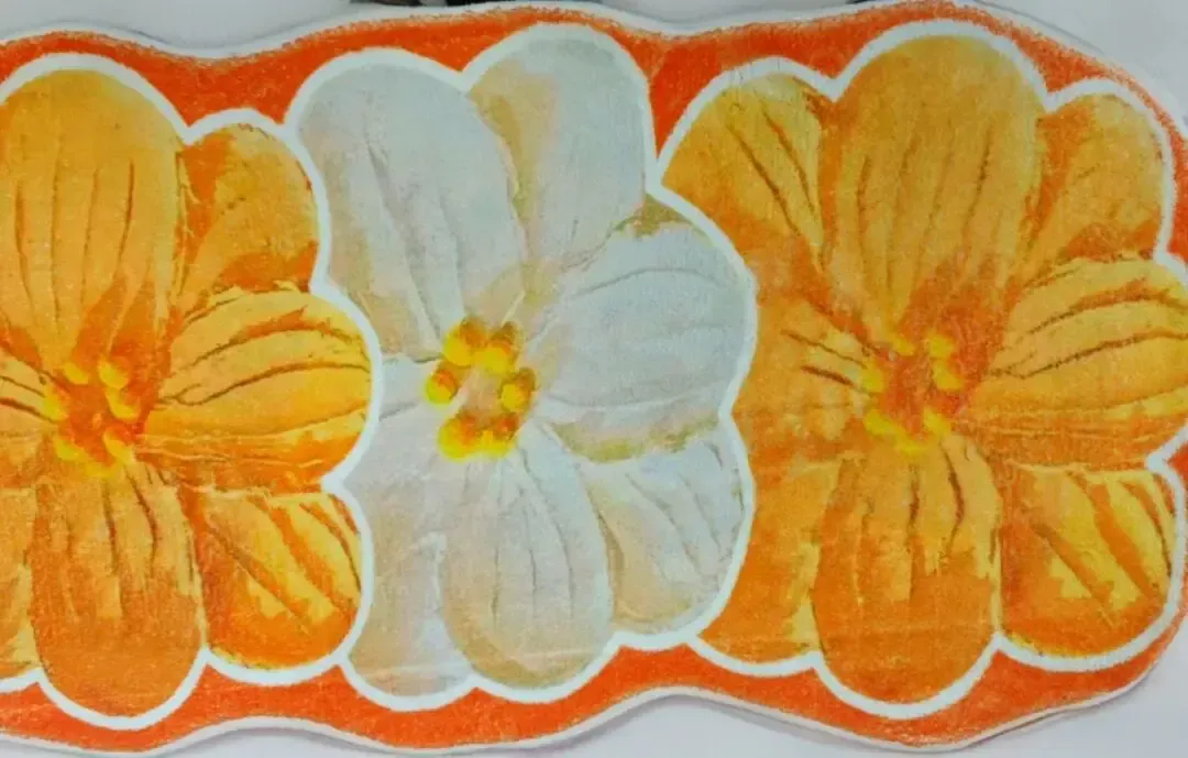 Material details of thermal sublimation floor mats