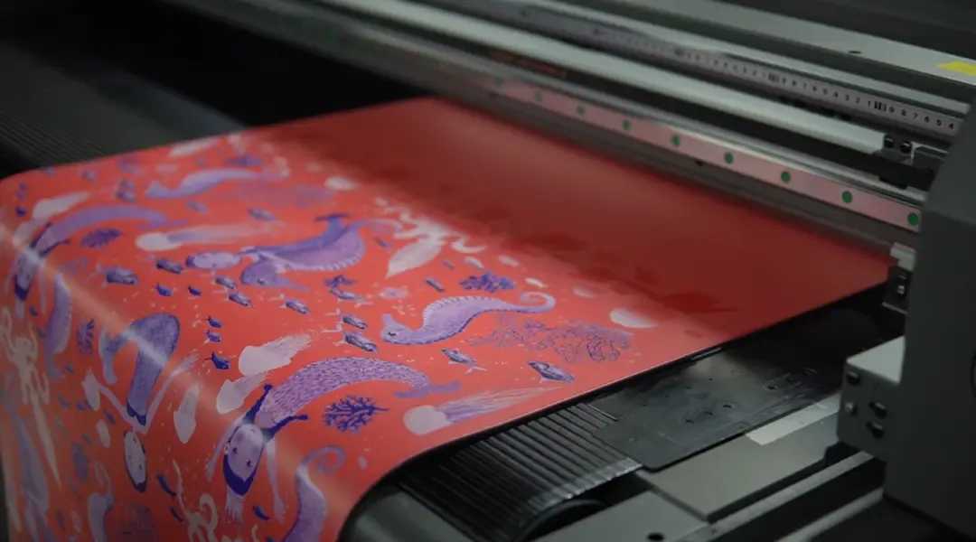 Baosiwei latex digital printing solution printing yoga mats on-site, vibrant colors and eco-friendly