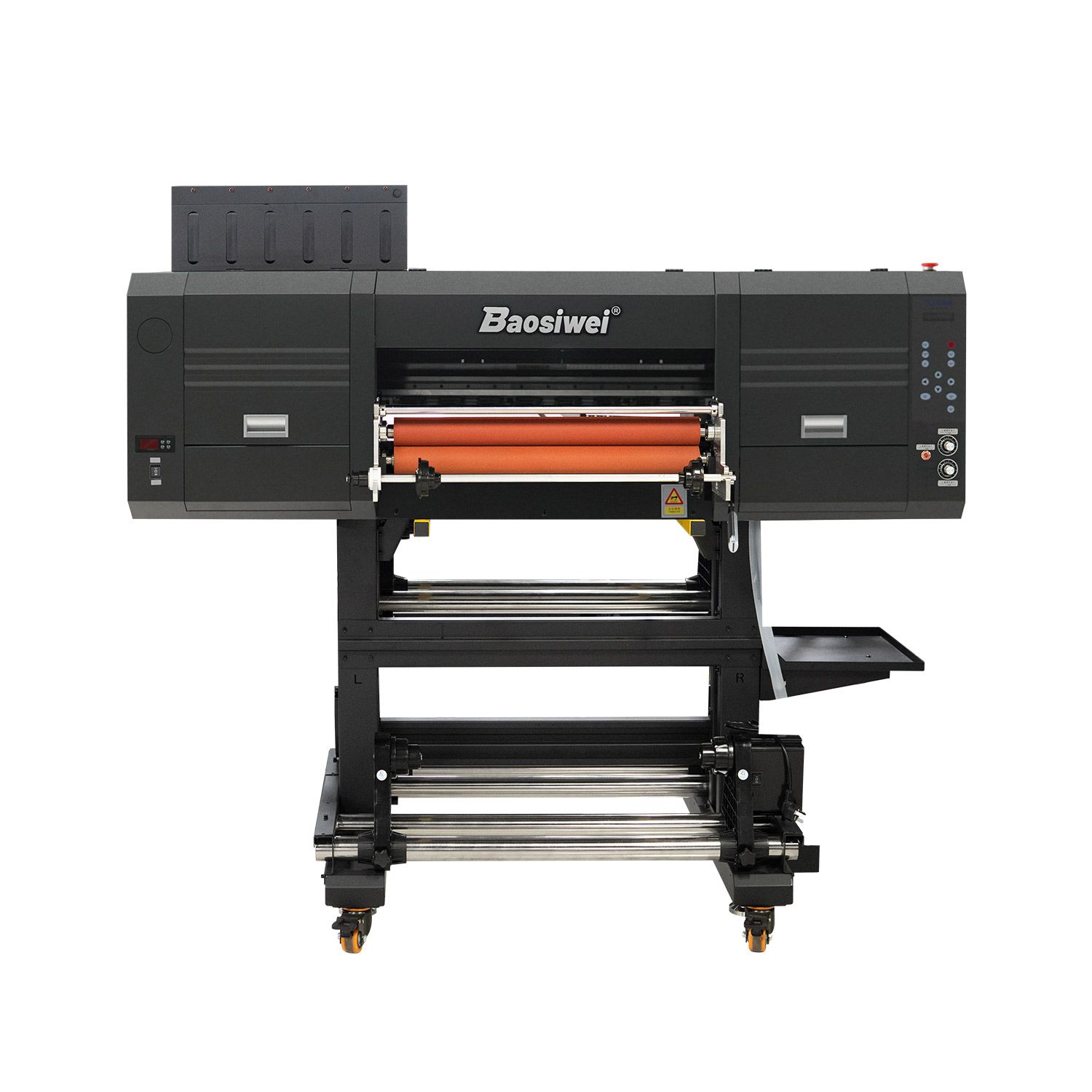 Baosiwei 60cm UV DTF Crystal Label Printer for colorful label and foil stamping on cups, gift boxes, and more