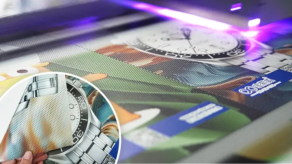 Glass sticker decals samples printed by Baosiwei using color white, black and white technology